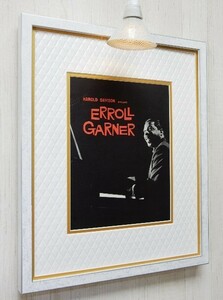 エロル・ガーナー/UK コンサート プログラム 1962 額装/Erroll Garner/JAZZ Concert Tour Programmes/レトロビンテージ/音楽 パンフレット