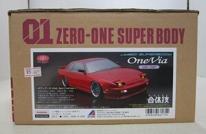 ■【未使用品】ABCホビー 01スーパーボディ 1/10 電動ツーリングカー用ボディ ニッサン ワンビア 66175
