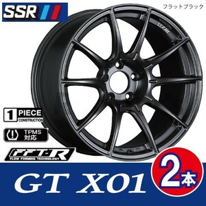 4本で条件付送料無料 2本価格 SSR GTX01 FBK 18inch 5H100 9.5J+40 86 BRZ ブレンボ インプレッサ STI GDB キャリパー対応