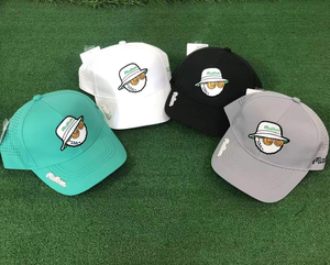 Malbon キャップ 4色 春夏 マーカー付き ゴルフキャップ フリーサイズ ユニセックス 帽子 新品送料無料