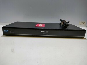 98-8（通電確認 即発送)Panasonic DMR-BRT210 HDDレコーダー ジャンク(B-CAS+電源付き)