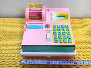 貴重 レトロ　BANDAI　バンダイ　1983　CASH REGISTER　キャッシュレジスター　レジ　おままごと　お店ごっこ　おもちゃ　ジャンク　現状品