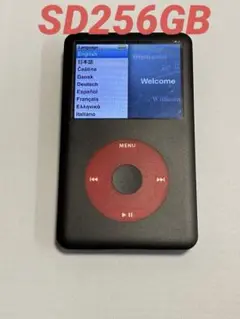 iPod classic第7世代 160GBからSD256GBにU2バージョン