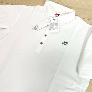 新品正規品 PEARLYGATES 7(3L) マスターバニー 半袖ポロシャツ シンプル ホワイト ゴルフ 