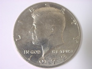アメリカ合衆国 HALF DOLLAR ハーフドル 50セント 1972年 硬貨・コイン 113