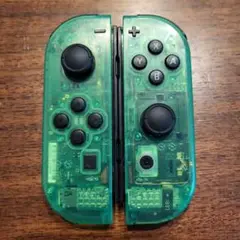 Nintendo Switchジョイコン　クリアグリーン　動作確認済カスタム品