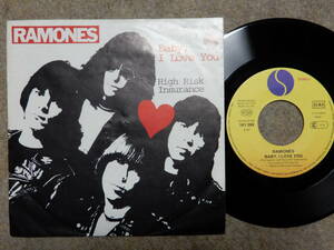 Ramones-Baby,I Love You★独Orig.7”