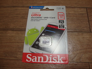 ★ 新品・送料無料 SanDisk(サンディスク) microSDXC 128GB 80MB/s Class10 SDSQUNS-128G ★