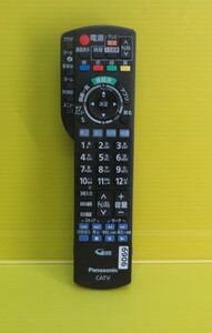 送料無料 即発送！AU-6906■Panasonic CATVリモコン N2QAYB001004■ 動作品　保証あり