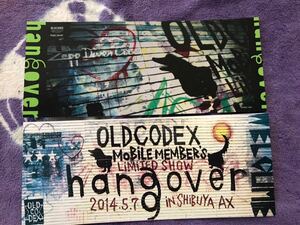 OLDCODEX hangover 非売品 イラストカード 2枚セット Ta_2 YORKE.