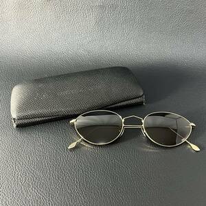 希少 美品 vintage CUTLER&GROSS OF LONDON カトラーアンド グロス ビンテージ オーバル サングラス ニッケルフリー MODEL 0404 90’s