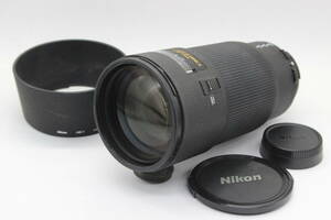 【返品保証】 ニコン Nikon ED AF NIKKOR 80-200mm F2.8 D 前後キャップ フード付き レンズ v399