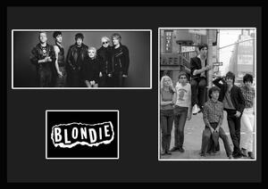 10種類!Blondie/ブロンディ /ROCK/ロックバンドグループ/証明書付きフレーム/BW/モノクロ/ディスプレイ (1-3W)
