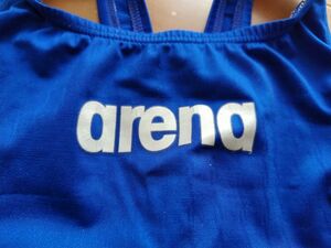 ARENA アリーナ スパッツ型 競泳水着 青色 Mサイズ