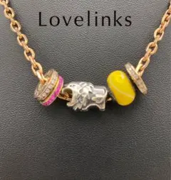 Lovelinks ラブリンクス SV925 天然石　ガラス　パーツ