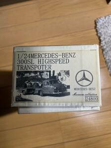 1/24 キット　レジン　メルセデス　ベンツ　300SL ハイスピード　トランスポーター　レジンキット　メタルパーツ