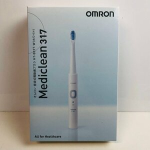 ICH【未使用品】 未使用 OMRON オムロン 音波式電動歯ブラシ メディクリーン HT-B317-W ホワイト 〈106-240214-aa4-ICH〉