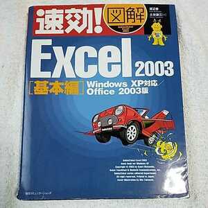 速効!図解 Excel2003 基本編―WindowsXP対応/Office2003版 (速効!図解シリーズ) 渡辺 香 土谷 謙三 訳あり ジャンク 9784839912789