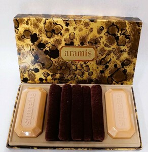 未使用 aramis アラミス バスソープ 150g×2 フェイスタオル セット