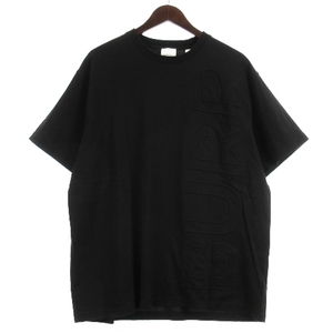 バーバリー BURBERRY ロゴ Tシャツ カットソー 半袖 8050731 ブラック M メンズ