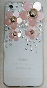 iPhone5シリーズ用お花ケース