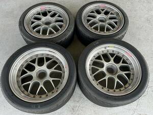 ポルシェ　997 GT3 CUP 前期　中期　純正 センターロック　ホイール　BBS 4本　　9J×18 off40 　リア：11Ｊ×18　off28　レインタイヤ付き