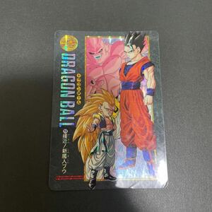 14.ドラゴンボール ビジュアルアドベンチャー！214 接近新魔人ブウ 送料無料 美品 カードダスバンダイ 孫悟空 孫悟飯 マイナーカード