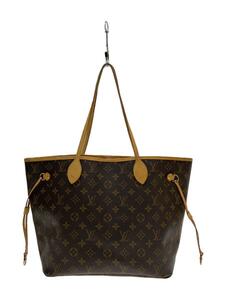 LOUIS VUITTON◆1)ネヴァーフルMM_モノグラム・キャンバス_BRW/PVC/ブラウン/M40156