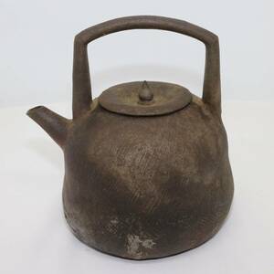 4039 備前焼 急須 銘 印有り 煎茶道具 茶器 茶道具 焼き物 陶器 骨董