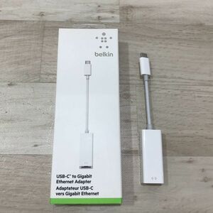 Belkin USB-C to Gigabit Ethernet Adapter F2CU040 ギガビット イーサーネットアダプタ[N7743]