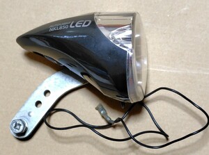 送料無料☆オートライト NKL850 自転車 auto light LEDライト ハブダイナモ 　中古品