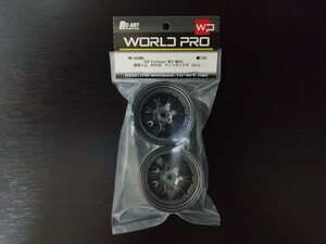 [WW-0808MG] WORLDPRO SSR Professor MS3 WHEEL オフセット8（超深リム）　マットガンメタ (2pcs) RC ラジコン RC-ART ホイール