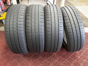 DF5466■165/55R15 75V　4本価格　BRIDGESTONE Ecopia NH100C　送料無料 夏 ’18年 7～8分山 ワゴンR ムーヴ N-BOX デイズ スペーシア