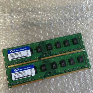 (9023)TEAM ELITE DDR3-1600 8GB (4GBx2)■TED34096M1600C11■中古■　★即決★