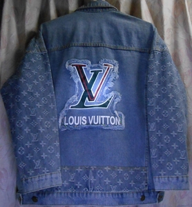  LOUIS VUITTON　 デニムジャケット 長袖 Lサイズ　身長160～170cm　