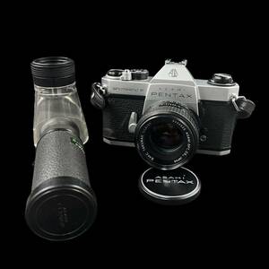 【KF0283】ASAHI PENTAX SP F SMC TAKUMAR 1:1.8/55 フィルムカメラ 8×30 6.2° モノキュラー 単眼鏡 ルーペ ケース付
