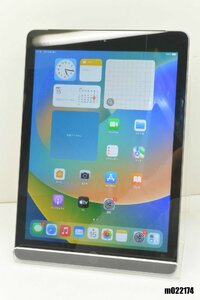 白ロム SIMフリー au SIMロック解除済 Apple iPad5 Wi-Fi+Cellular 32GB iPadOS16.7.6 スペースグレイ MP1J2J/A 初期化済 【m022174】