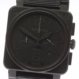 ベル＆ロス Bell＆Ross BR03-94 ヘリテージ クロノグラフ デイト 自動巻き メンズ 箱・保証書付き_749751