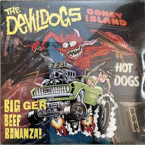 独未開封新品LP THE DEVIL DOGS/BIGGER BEEF BONANZA! ガレージパンク名盤
