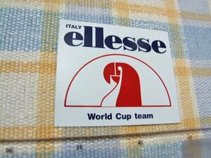 エレッセ/ellesse/ワールドカップチーム/ステッカー/シール/ ※ ヤフーショッピングストア/レア物商会・健美堂でも大量出品中!