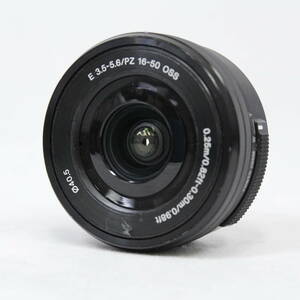 1円スタート☆ ジャンク SONY ソニー SELP1650 カメラ レンズ E3.5-5.6/PZ 16-50 OSS 0.25m/0.82ft-0.30m/0.98ft 2402-K0321④K(NT)