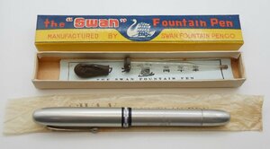 ヴィンテージ☆Swan スワン Fountain Pen 万年筆 箱・説明書付き☆デッドストック 未使用保管品 日本製 レトロ☆Z0422986