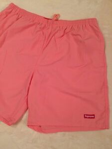 Supreme 19ss Nylon Water Short ピンク L