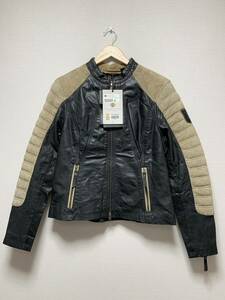 未使用☆[Harley Davidson] 定価51,916 Endeavor USED加工 バイカーライダース レザージャケット M 牛革 97088-16VW ハーレーダビッドソン