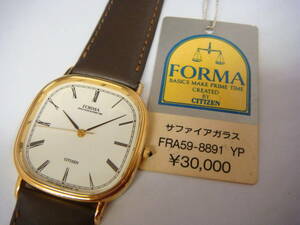 ◆◇243Z【新品日本製】メンズ高級　シチズンフォーマ　クオーツ腕時計　定価30,000円（動品）◇◆