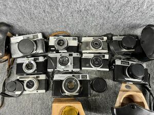 ビンテージカメラ まとめセット フィルムカメラ レンジファインダー KONICA コニカ MINOLTA ミノルタ OLYMPUS Canon リコー35deluxe
