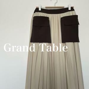 Grand Table グランターブル　スコットクラブ系　プリーツ　スカート