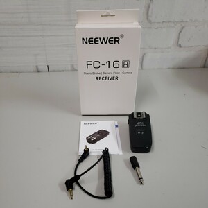 512y2206★Neewer FC-16 2.4G 16チャンネル ワイヤレスリモート フラッシュレシーバー A9IIA9 A7RIV A7RIII A7RII A7R A7III A7II A7 A7SII