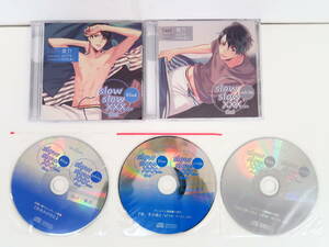 BK198/CD/slow slow XXX... 2nd Blue・White/茶介/アニメイト・ステラワース特典CD/お買い物キャンペーン特典CD
