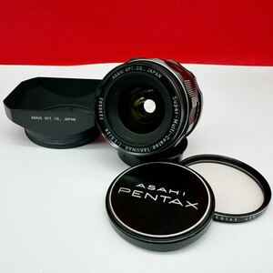 ▲ PENTAX Super-Multi-Coated TAKUMAR F3.5/28 カメラレンズ 単焦点 マニュアル ペンタックス